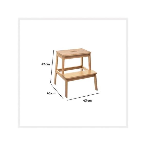 Bambusteg 2 steg - 5five brun
