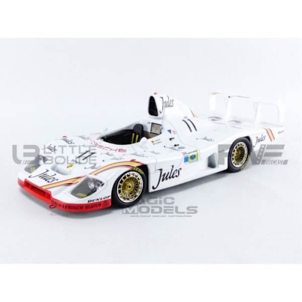 Samlarbil i miniatyr - SOLIDO - PORSCHE 936/81 - Vit - 1/18 - Le Mans 1981 Vit