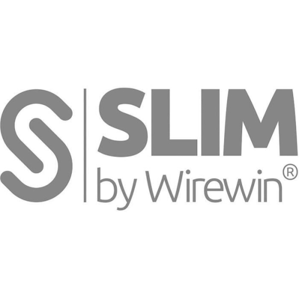 Slim Wirewin nätverksanslutningskabel PKW-STP-SLIM-KAT6 1.0 WS PKW-STP-SLIM-KAT6 1.0 WS RJ45 CAT 6 U / FTP 1 m vit p