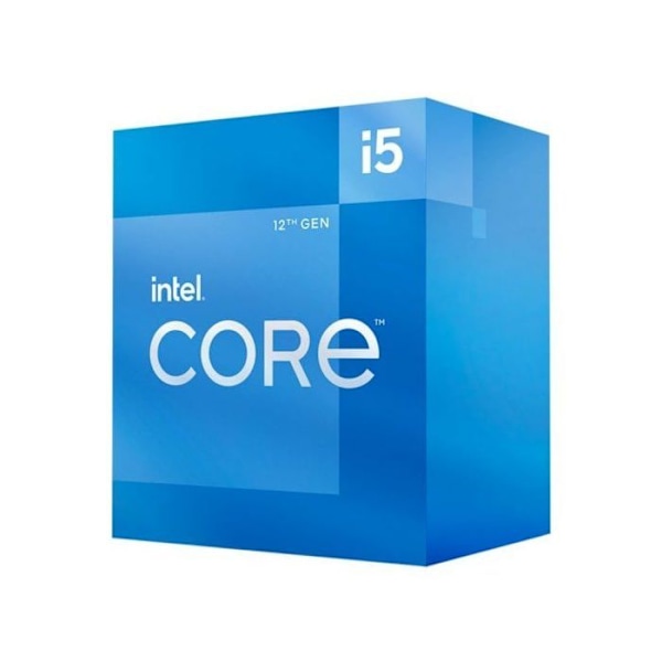 Processor - Intel - Core I5-12400F - 2,5 GHz - 6 kärnor - Socket 1700