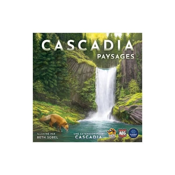 Strategispel Lucky Duck Games Cascadia Extension Landscapes