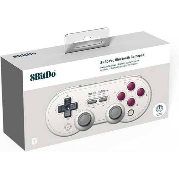 8BitDo SN30 Pro Gamepad Hall Effect Classic Vit