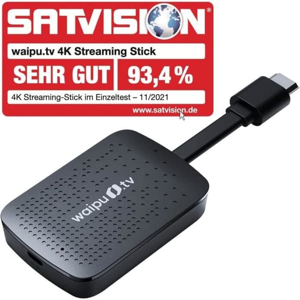 Clé TV 4K Stick - WAIPU