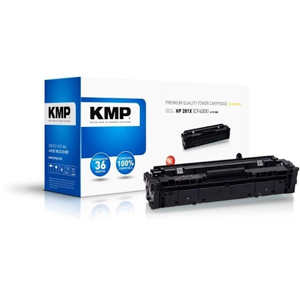 KMP 2536,3000, Laserpatron, 2800 sidor, Svart, 1 styck(s)