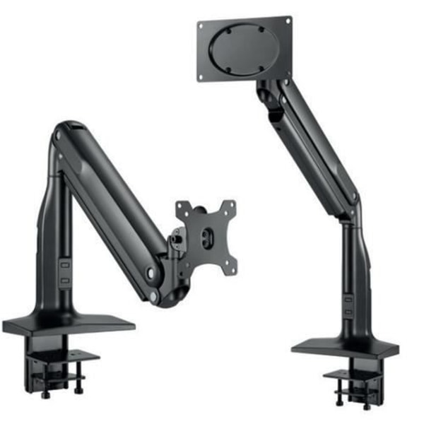 HAGOR 8702 PLATSKÄRMMONTAGE FÖR SKRIVBORD 109,2 CM (43'') KLÄMMA SVART Svart