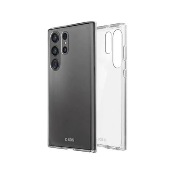 Smartphone skal - SBS - Galaxy S24 Ultra - Mjuk - Transparent - Skydd mot repor transparent