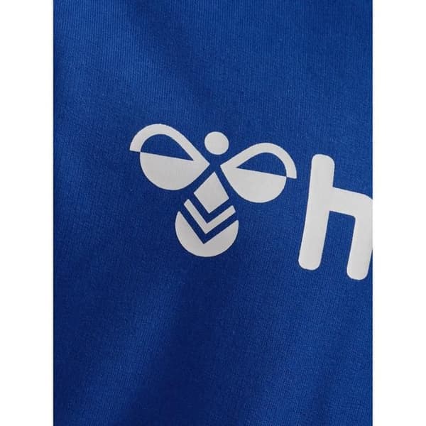 Huvtröja barn Hummel GO 2.0 Logo - blå blå 12 år