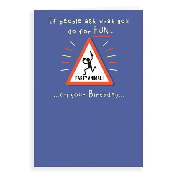 Regal publishing C80871 Funny Animal Birthday Card 7" x 5"