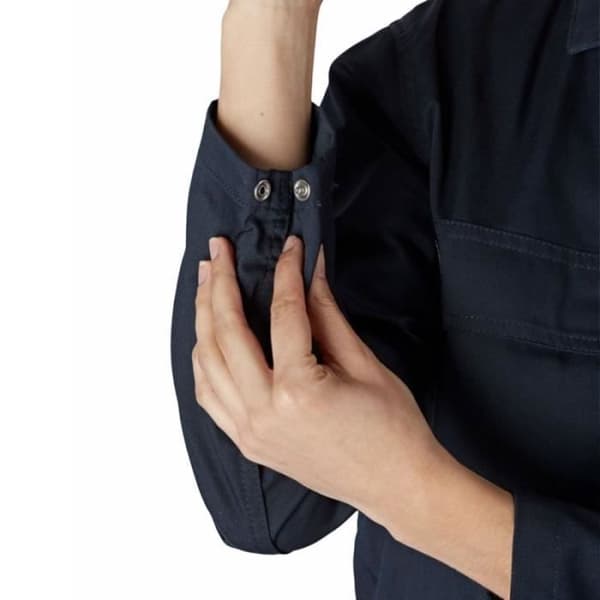 Damoverall Dickies Everyday - 65% polyester, 35% bomull, cargofickor marinblå M