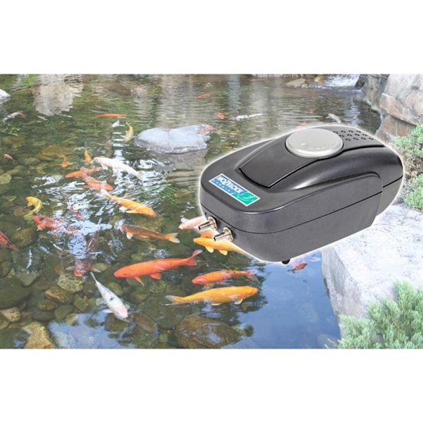 Luftpump 220 -230V för fiskdammar 640 lh