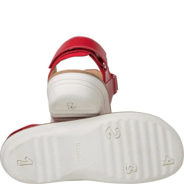 Sandal - barfota Ganter - 1-205881 - Dam Hera H-Trekkingsandal sandal Röd 37