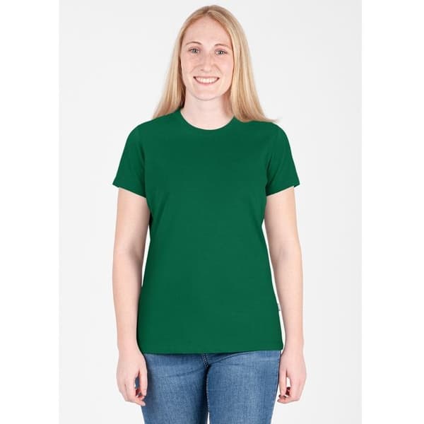 Jako Doubletex dam T-shirt - grön - 46