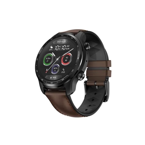 Smartwatch - Mobvoi - P1032000200A - Rostfritt stål - Gummi - Barometer