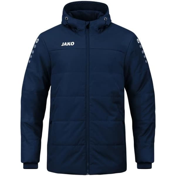 Jako Coach Team dunjacka - Marinblå - 3XL