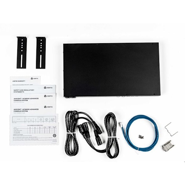 Konsolserver - VERTIV - ACS8048DAC-404 - 48 portar - Rackmonterbar - 1U