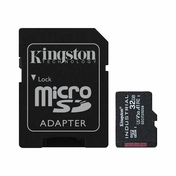 Micro SD-minneskort med adapter Kingston SDCIT2-32GB