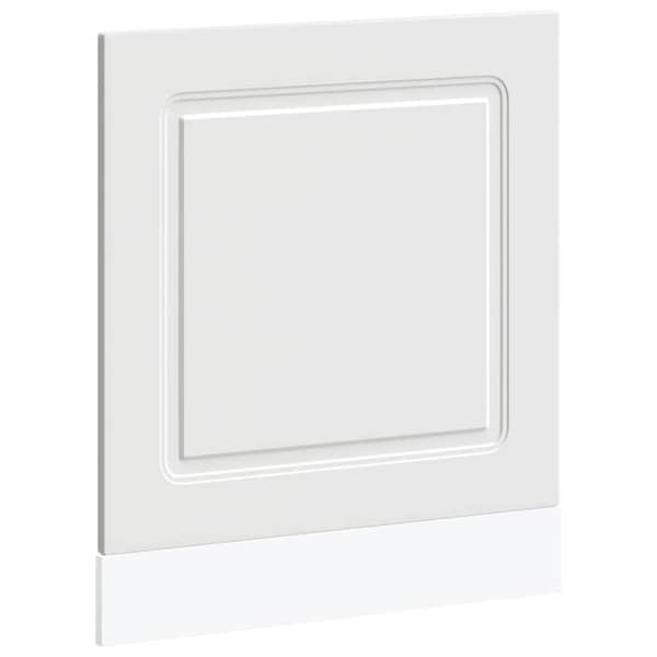 vidaXL Diskmaskinspanel Kalmar vit 60x1,5x57 cm 853657
