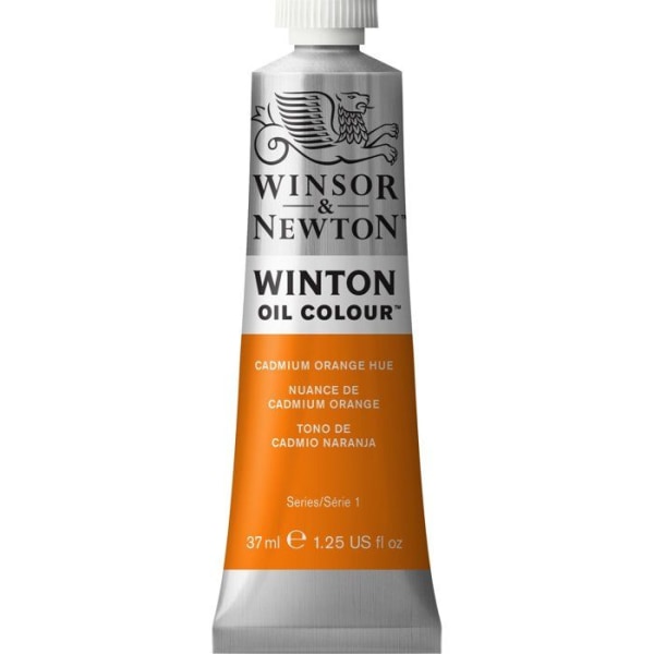 Winsor oljefärg - newton - 1414090 - Winton Oil 37ml 090 Shade of Cadmium Yellow Orange
