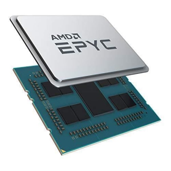 AMD Epyc 7252, S SP3, 7nm, Infinity/Zen 2, 8 Core, 16 Thread, 3,1GHz, 3,2GHz Turbo, 64MB, 120W, CPU, OEM