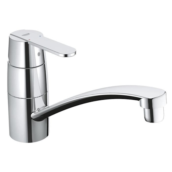 GROHE Engrepps diskbänksblandare Skaffa Chrome 32891000 Grå krom