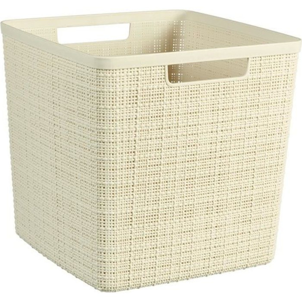 CURVER Cube Jute korg 17 L - Beige Beige