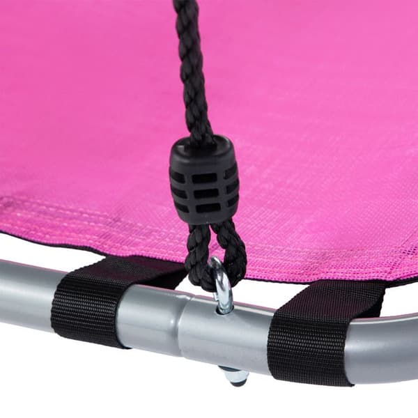 Storkbo - NILS - NB5045 - Rektangulär sits 102x76 cm - Max belastning 150 kg - Rep 180 cm rosa