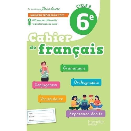 Franska 6e Fleurs d'encre 6e. Elevbok, Utgåva 2025