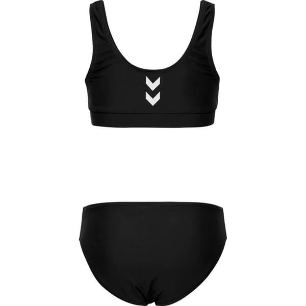 Bikini för flickor Hummel Solid - svart svart 6 år