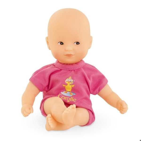min första rosa baddocka Ros
