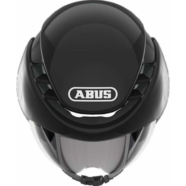 Abus - 87886 2 - GameChanger TT Aero Helmet - Aerodynamisk cykelhjälm Optimalt ventilationssystem unisex Skinande svart M