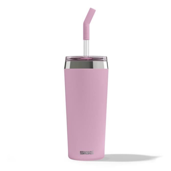 SIGG Helia Lingonisolerad resemugg - 600ml - Rostfritt stål - Rosa Lingon