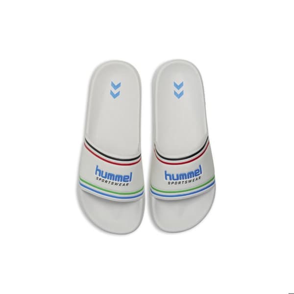 Hummel Pool RT Tofflor vit/flerfärgad 37