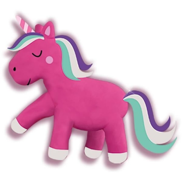 Unicorn modelllera 4x90 g - SES CREATIVE - Speciellt designad för att skapa magnifika enhörningar. Flerfärgad