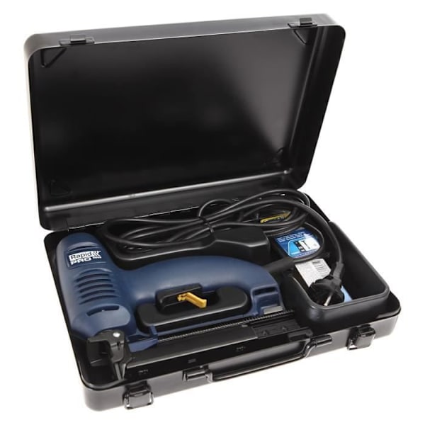 RAPID R606 elektrisk spikpistolhäftare - Focused Power system - Box ingår Röd