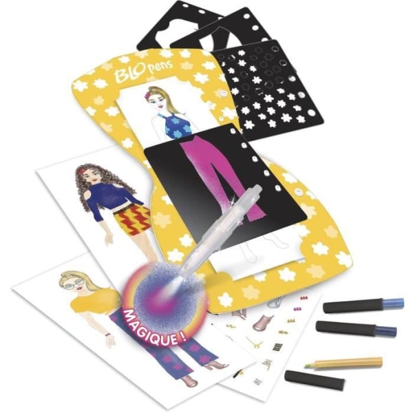 BLOPENS FASHION Styling Kit - LANSAY - Rita och färglägga - Blandat - Från 7 år Flerfärgad