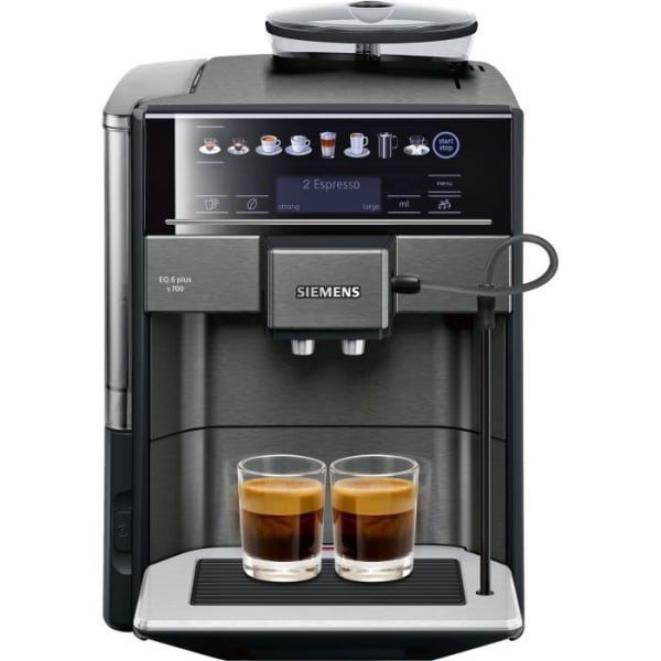 Espressomaskin - SIEMENS - iQ700 TE657319RW - 19 bar - Integrerad kvarn - 1,7 L
