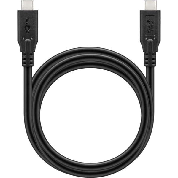 USB-C-kabel - GOOBAY - 4.0 - 100 W - 50 cm - 40 Gb/s