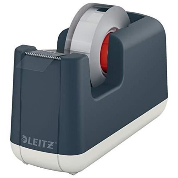 LEITZ TEJPDISPENSER, ROBUST BAS, MYsig, GRÅ, 53670089