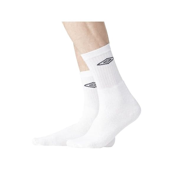Umbro Strumpor Herr, Höga Strumpor Herr (6-pack) - Vit Vit 39/42
