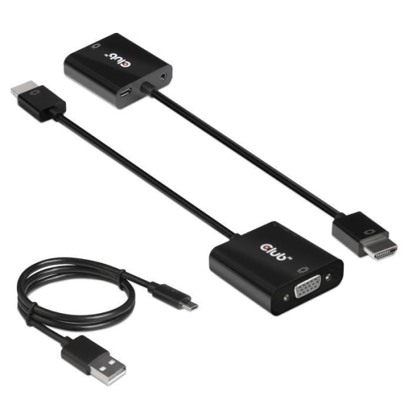 CLUB3D CAC-1302 0,5M HDMI TYP A VIDEOKABEL OCH ADAPTER (STANDARD)