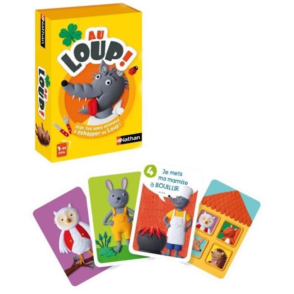 Nathan - Au Loup - Kortspel Gul