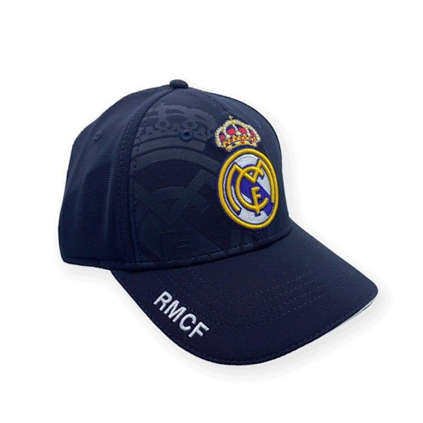 Real Madrid keps Vuxen justerbar storlek First Equip Svart