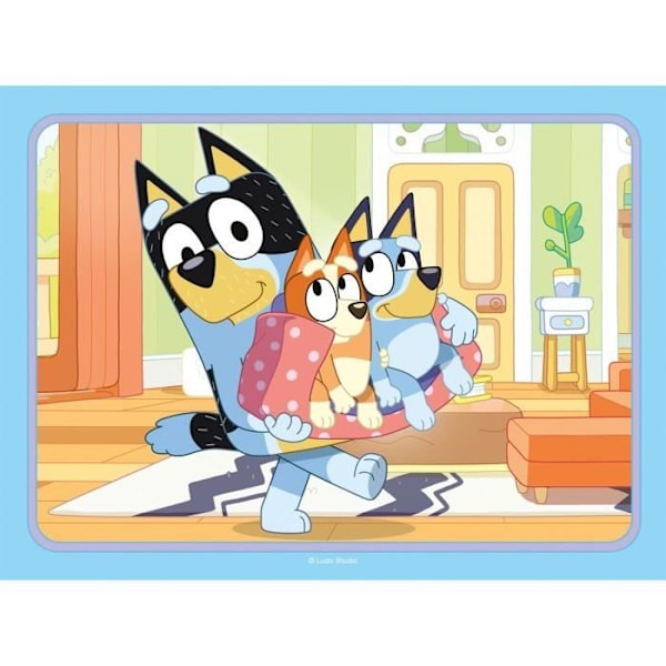 Ravensburger Bluey 4 i Box Puzzle