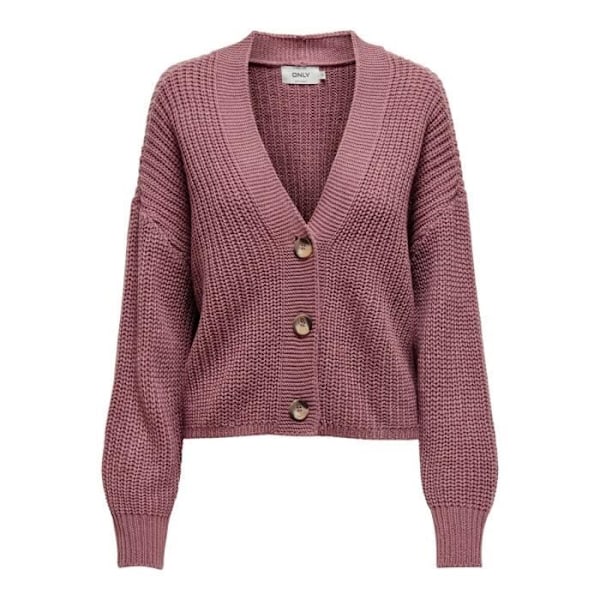 Gilet Cardigan Kvinna - Only - Carolspring - Nostalgia rosa - XXS - Vuxen rosa nostalgi jag