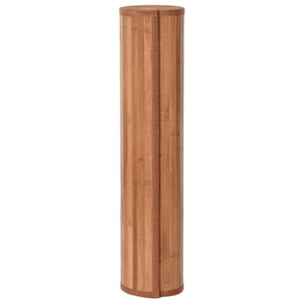 Rektangulär naturlig matta 100x200 cm bambu