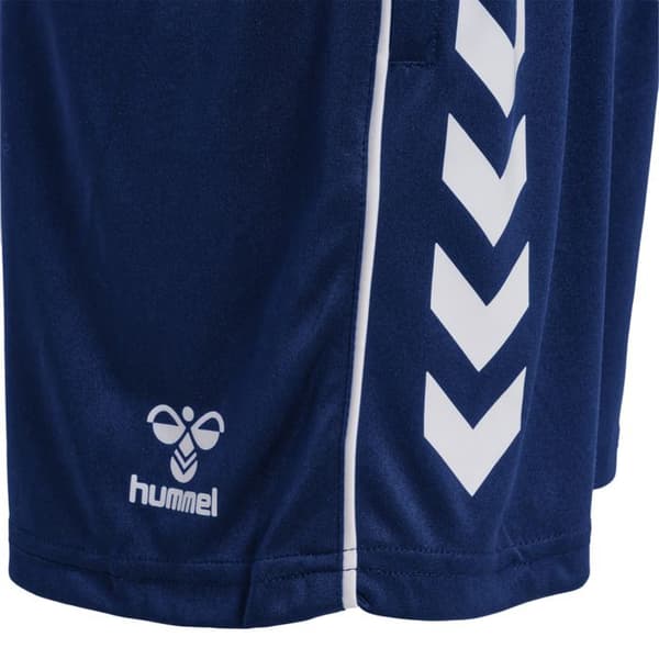 Kort barn Hummel Core XK Poly Coach blå 14 år gammal