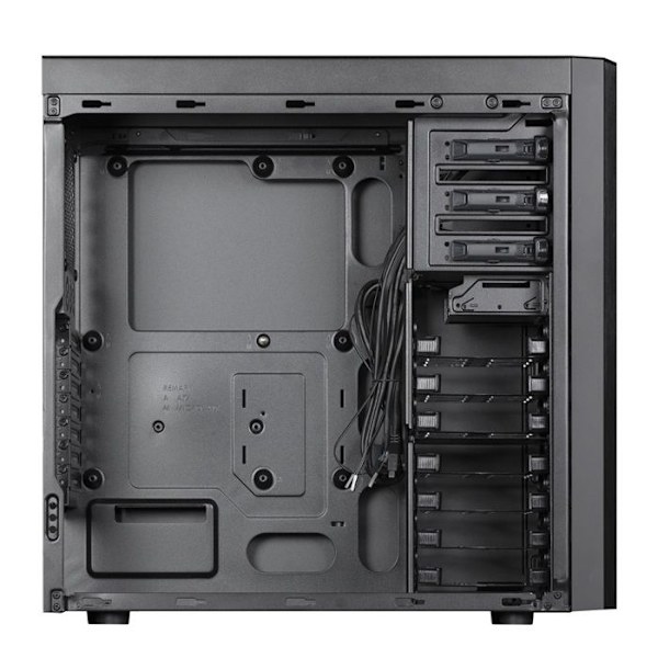 Chieftec Datorfodral CW-01B-OP Mid Tower svart - 0753263076977