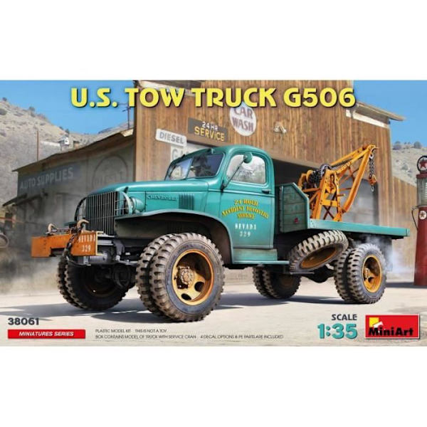 MiniArt - Modell Lastbil U.s. Bärgningsbil G506 |miniart|38061| 1:35 - Ref: 13543