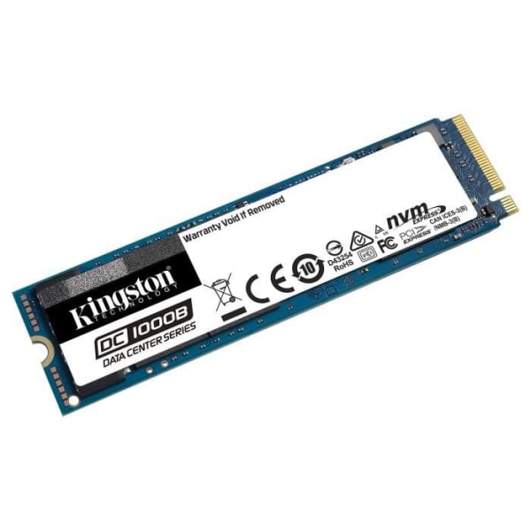 Kingston SSD DC1000B 240 GB - 240 GB SSD M.2 2280 PCIe 3.0 x4 - För server ( Kategori: Solid State Drive )