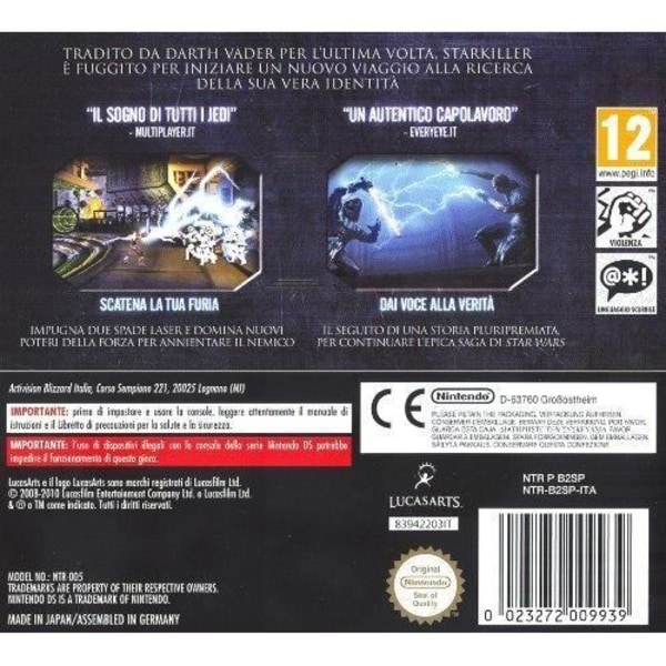 ACTIVISION SONY STAR WARS - IL POTERE DELLA FORZA 2 NDS - 83942IT